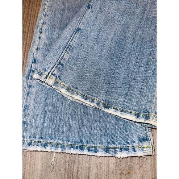 N5 Miss Me Jeans Flare embroidered Rose Low Rise Y2K Size 28 Distressed Boho - Picture 4 of 10